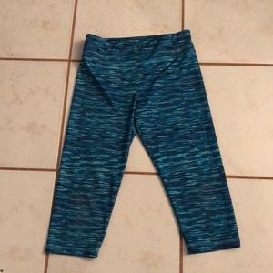 Blue justice leggings